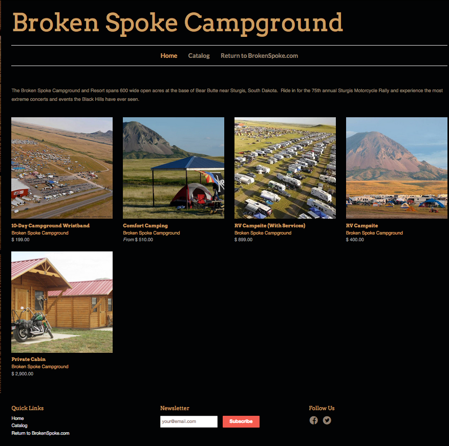 The Campground Formerly Known As Broken Spoke - Best Campground For Sturgis