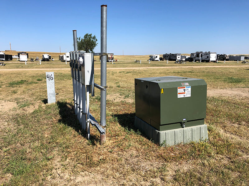 2026 Pan Head RV Park - PULL THROUGH (40 x 120)  Sites 1 - 72