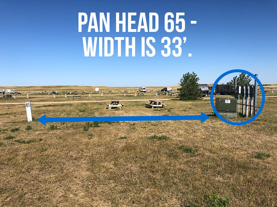 2026 Pan Head RV Park - PULL THROUGH (40 x 120)  Sites 1 - 72