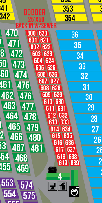 2026 Bobber RV Park (25' x 50')