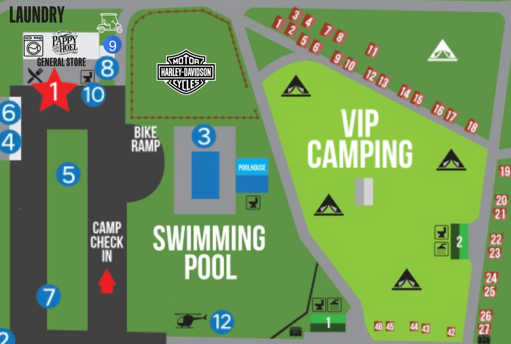 2027 Tent Camping - Poolside Campground Upgrade