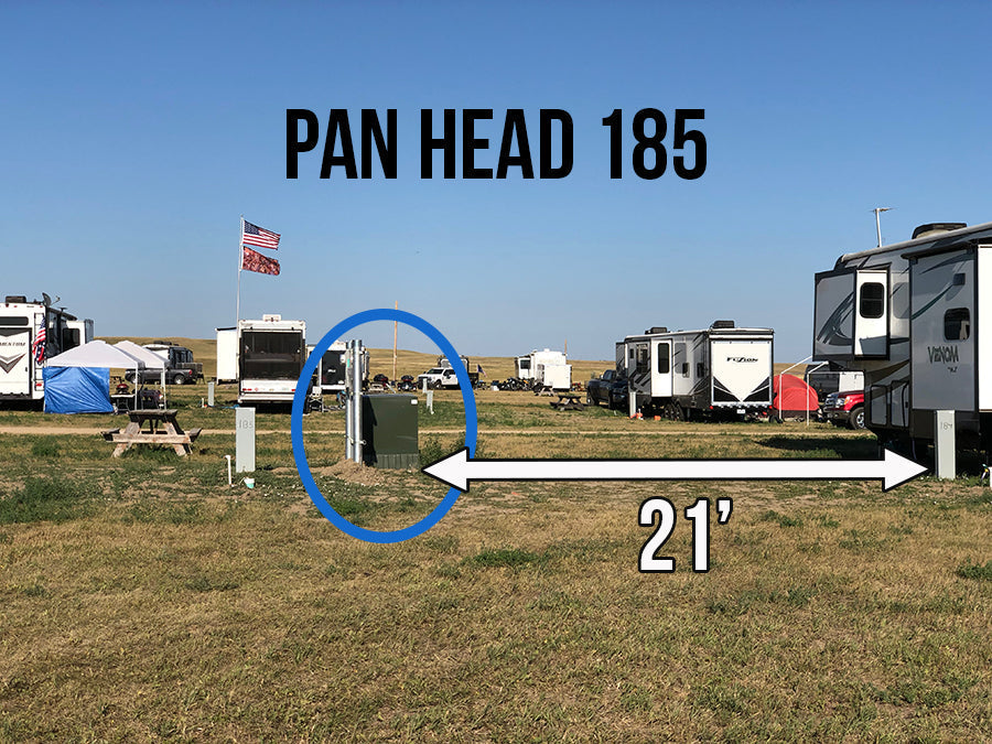 2024 Pan Head RV Park PULL THROUGH Sites 171 - 220