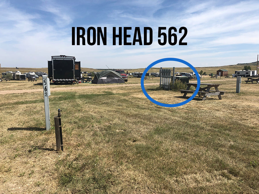 2024 Iron Head RV Park - (40' X 55') PULL THROUGH SITES (Sites 500 to 598)