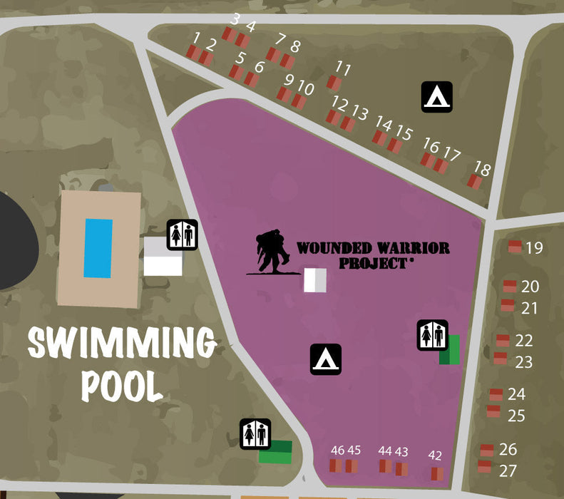 2024 Poolside Campground Tent Site Upgrade