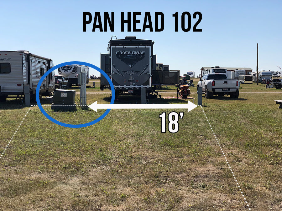 2024 Pan Head RV Park (30' X 60') Sites **NOT PULL THROUGH** 73 - 170
